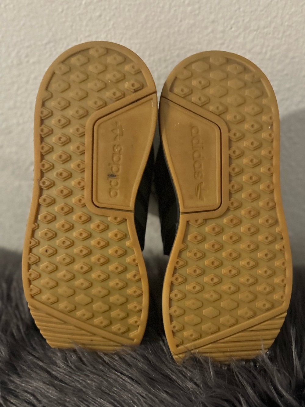 Adidas X_PLR Black Gum Basketball Sneakers
 Black Sneakers Size 4 - Picture 6 of 8
